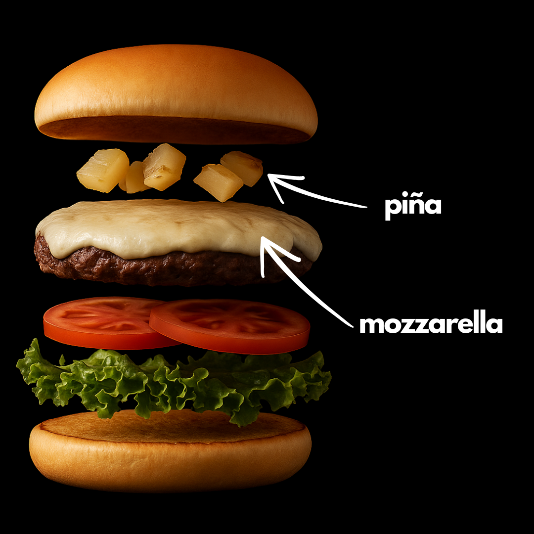 Hamburguesa Hawaiana