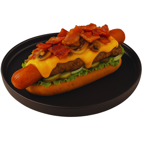 Hot Dog Bacon