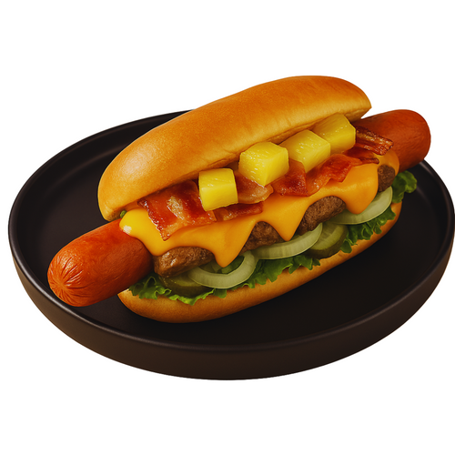 Hot Dog Hawaiano