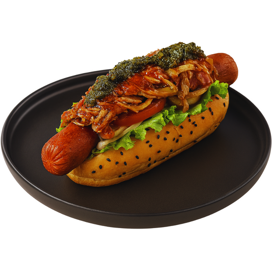 Hot Dog Pulled Pork