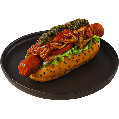 Hot Dog Pulled Pork
