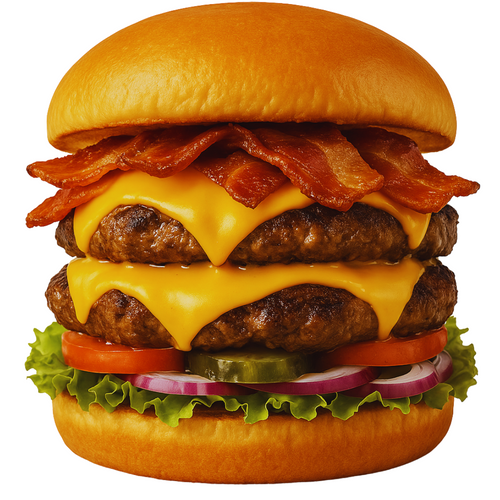 Hamburguesa Bacon Double Chesseburger
