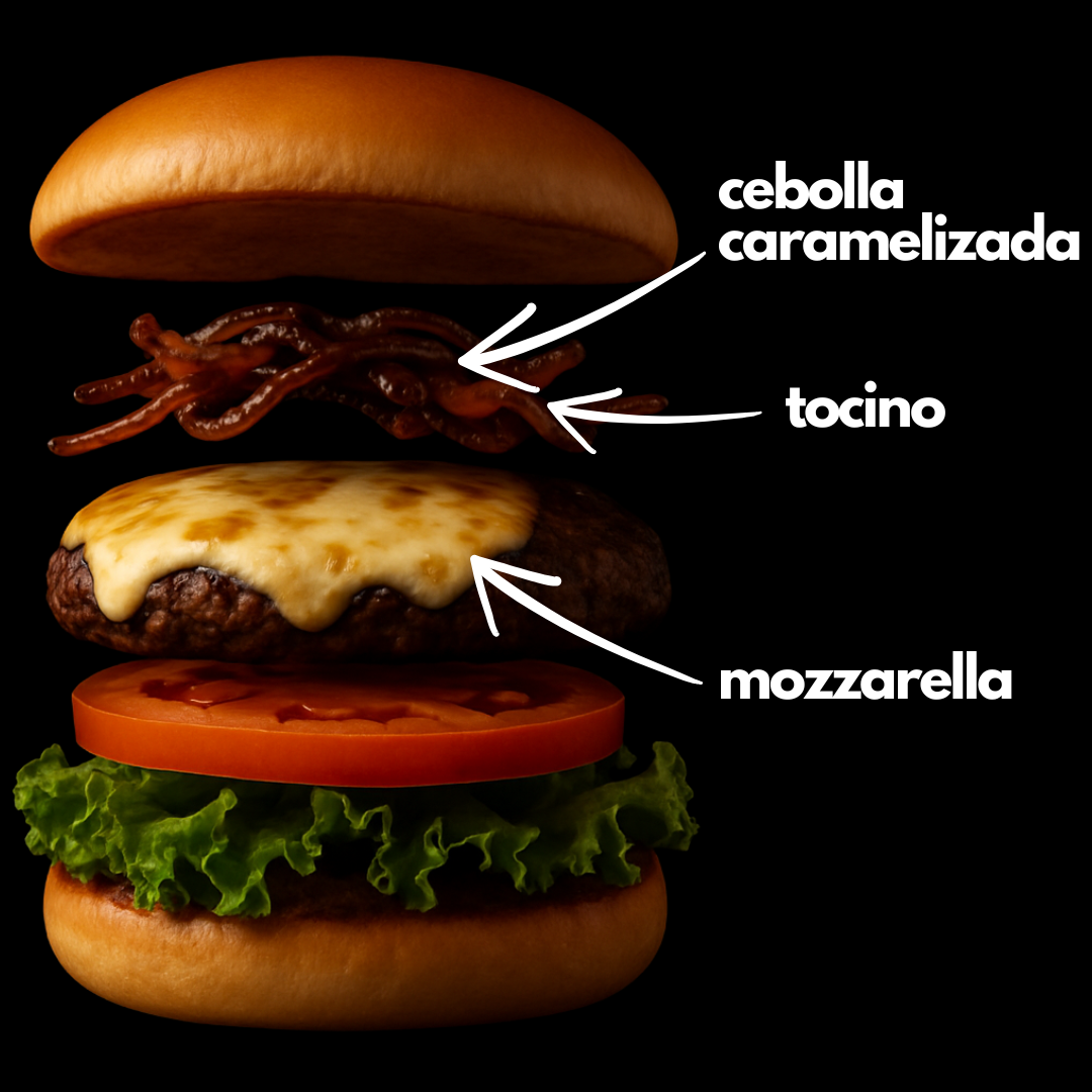 Hamburguesa Maple
